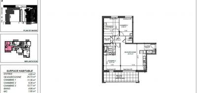 Appartement à Pfastatt en Haut-Rhin (68) de 77 m² à vendre au prix de 202903€ - 4