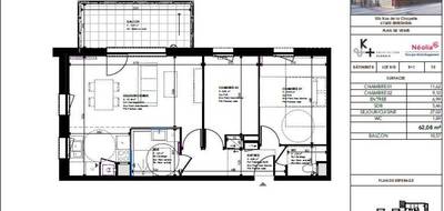 Appartement à Ebersheim en Bas-Rhin (67) de 62 m² à vendre au prix de 210200€ - 2