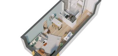 Appartement à Dijon en Côte-d'Or (21) de 21 m² à vendre au prix de 111500€ - 3