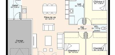 Terrain et maison à Ferrières en Charente-Maritime (17) de 442 m² à vendre au prix de 227000€ - 3