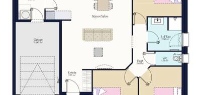 Terrain et maison à Saint-Mars-du-Désert en Loire-Atlantique (44) de 462 m² à vendre au prix de 284500€ - 3