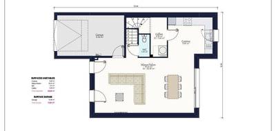 Terrain et maison à Menomblet en Vendée (85) de 420 m² à vendre au prix de 214940€ - 3