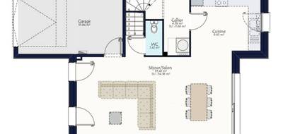 Terrain et maison à Blain en Loire-Atlantique (44) de 310 m² à vendre au prix de 263500€ - 3