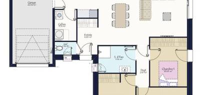 Terrain et maison à Beaupréau-en-Mauges en Maine-et-Loire (49) de 402 m² à vendre au prix de 239020€ - 3