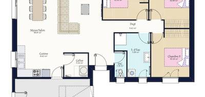 Terrain et maison à Haute-Goulaine en Loire-Atlantique (44) de 310 m² à vendre au prix de 280000€ - 3