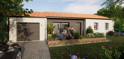 Terrain et maison à Sainte-Hermine en Vendée (85) de 607 m² à vendre au prix de 215490€ - 1