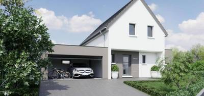 Terrain et maison à Raedersdorf en Haut-Rhin (68) de 710 m² à vendre au prix de 383530€ - 2