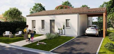 Terrain et maison à Rives-d'Autise en Vendée (85) de 702 m² à vendre au prix de 134000€ - 1