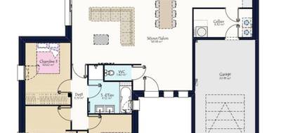 Terrain et maison à Saint-Barthélemy-d'Anjou en Maine-et-Loire (49) de 304 m² à vendre au prix de 386370€ - 4