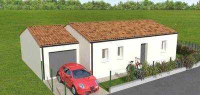 Terrain et maison à Melle en Deux-Sèvres (79) de 627 m² à vendre au prix de 173181€ - 1