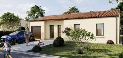Terrain et maison à Faye-l'Abbesse en Deux-Sèvres (79) de 666 m² à vendre au prix de 168991€ - 1