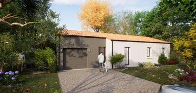 Terrain et maison à Saint-Georges-de-Pointindoux en Vendée (85) de 500 m² à vendre au prix de 224210€ - 1