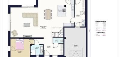 Terrain et maison à Héric en Loire-Atlantique (44) de 460 m² à vendre au prix de 410390€ - 4