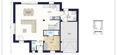Terrain et maison à Marzan en Morbihan (56) de 550 m² à vendre au prix de 288600€ - 3