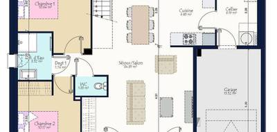 Terrain et maison à Écouflant en Maine-et-Loire (49) de 406 m² à vendre au prix de 349100€ - 3