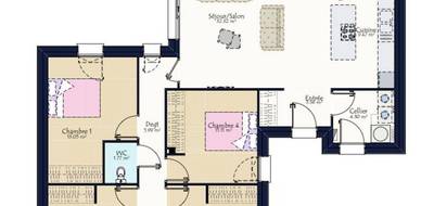 Terrain et maison à Quilly en Loire-Atlantique (44) de 620 m² à vendre au prix de 300030€ - 3