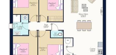 Terrain et maison à Seiches-sur-le-Loir en Maine-et-Loire (49) de 235 m² à vendre au prix de 204175€ - 3