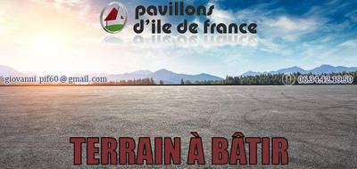 Terrain à Butry-sur-Oise en Val-d'Oise (95) de 608 m² à vendre au prix de 160000€ - 1