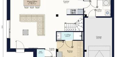 Terrain et maison à Écouflant en Maine-et-Loire (49) de 406 m² à vendre au prix de 348400€ - 3