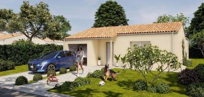 Terrain et maison à Nalliers en Vendée (85) de 531 m² à vendre au prix de 184295€ - 1