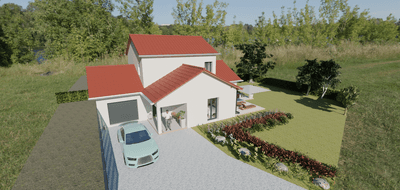 Terrain et maison à Saint-Pierre-de-Bressieux en Isère (38) de 1000 m² à vendre au prix de 328900€ - 1