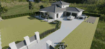 Terrain et maison à Penol en Isère (38) de 1381 m² à vendre au prix de 344616€ - 2