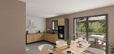Terrain et maison à Frontonas en Isère (38) de 338 m² à vendre au prix de 352800€ - 2
