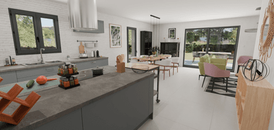 Terrain et maison à Gillonnay en Isère (38) de 1127 m² à vendre au prix de 325800€ - 4