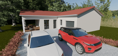 Terrain et maison à Auberives-sur-Varèze en Isère (38) de 500 m² à vendre au prix de 275600€ - 2
