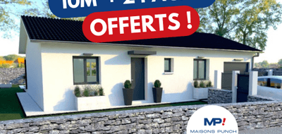 Terrain et maison à Meximieux en Ain (01) de 79 m² à vendre au prix de 280000€ - 1