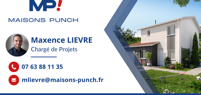 Terrain et maison à Taponas en Rhône (69) de 94 m² à vendre au prix de 245000€ - 2