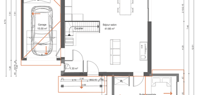 Terrain et maison à Belleville-en-Beaujolais en Rhône (69) de 115 m² à vendre au prix de 339000€ - 4