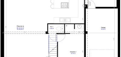 Terrain et maison à Esbly en Seine-et-Marne (77) de 117 m² à vendre au prix de 420600€ - 3