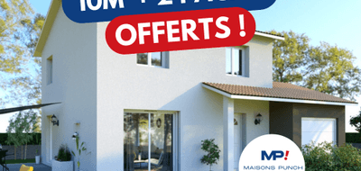 Terrain et maison à Fareins en Ain (01) de 94 m² à vendre au prix de 279023€ - 1