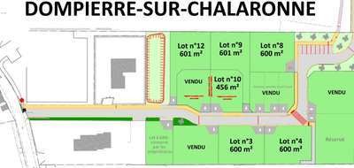 Terrain et maison à Dompierre-sur-Chalaronne en Ain (01) de 129 m² à vendre au prix de 333100€ - 4