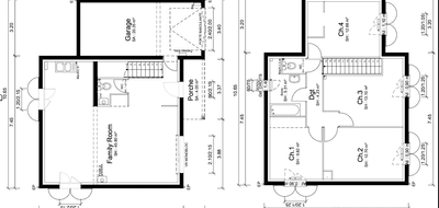 Terrain et maison à Viriat en Ain (01) de 107 m² à vendre au prix de 251000€ - 4