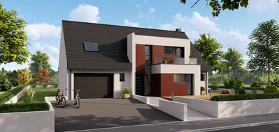 Terrain et maison à Lesches en Seine-et-Marne (77) de 202 m² à vendre au prix de 626000€ - 1