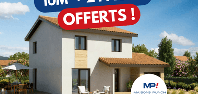 Terrain et maison à Villereversure en Ain (01) de 79 m² à vendre au prix de 232000€ - 1