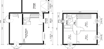 Terrain et maison à Saint-Paul-de-Varax en Ain (01) de 94 m² à vendre au prix de 240000€ - 4