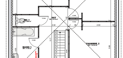 Terrain et maison à Chalifert en Seine-et-Marne (77) de 124 m² à vendre au prix de 378200€ - 4