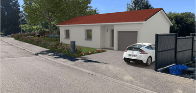 Terrain et maison à Foissiat en Ain (01) de 98 m² à vendre au prix de 228800€ - 1