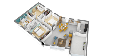 Terrain et maison à ANETZ en Loire-Atlantique (44) de 400 m² à vendre au prix de 214754€ - 3