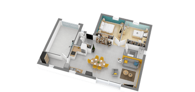 Terrain et maison à Ambon en Morbihan (56) de 272 m² à vendre au prix de 233498€ - 3