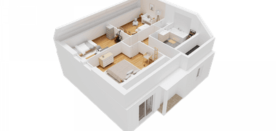 Terrain et maison à Inzinzac-Lochrist en Morbihan (56) de 281 m² à vendre au prix de 230842€ - 4