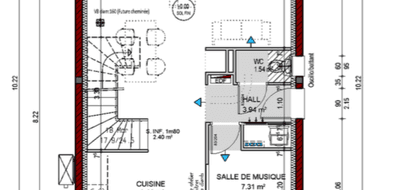 Terrain et maison à Angresse en Landes (40) de 90 m² à vendre au prix de 540000€ - 2