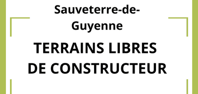 Terrain à Sauveterre-de-Guyenne en Gironde (33) de 651 m² à vendre au prix de 73000€ - 1