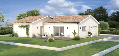Terrain et maison à Brach en Gironde (33) de 95 m² à vendre au prix de 338000€ - 1