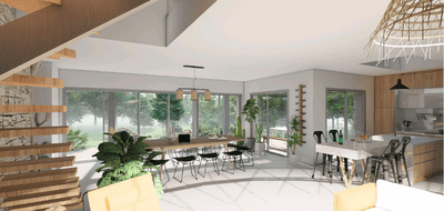 Terrain et maison à Soustons en Landes (40) de 154 m² à vendre au prix de 744000€ - 2