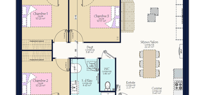 Terrain et maison à Herbignac en Loire-Atlantique (44) de 357 m² à vendre au prix de 203340€ - 3