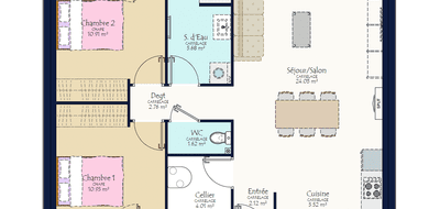 Terrain et maison à Orée d'Anjou en Maine-et-Loire (49) de 418 m² à vendre au prix de 173131€ - 3